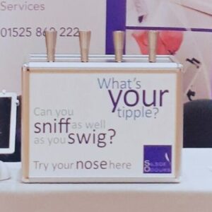 The Sniff Box gives you a chance to check the efficiency of your own sniffing senses, an important asset when conducting odour management for waste water sites