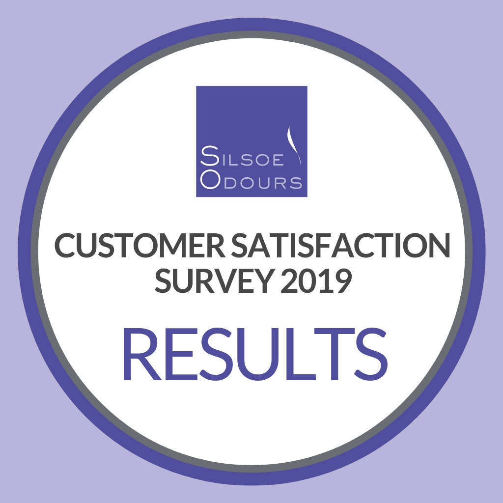 Results announced for Silsoe Odour's customer satisfaction survey 2019, measuring customer feedback about their range of odour services