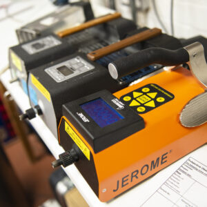 A Jerome is one of the devices we use in the Silsoe Odours laboratory.