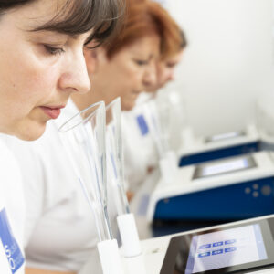 Sniffers at the Silsoe Odours laboratory