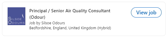 We are recruiting for a Principal or Senior Air Quality Consultant